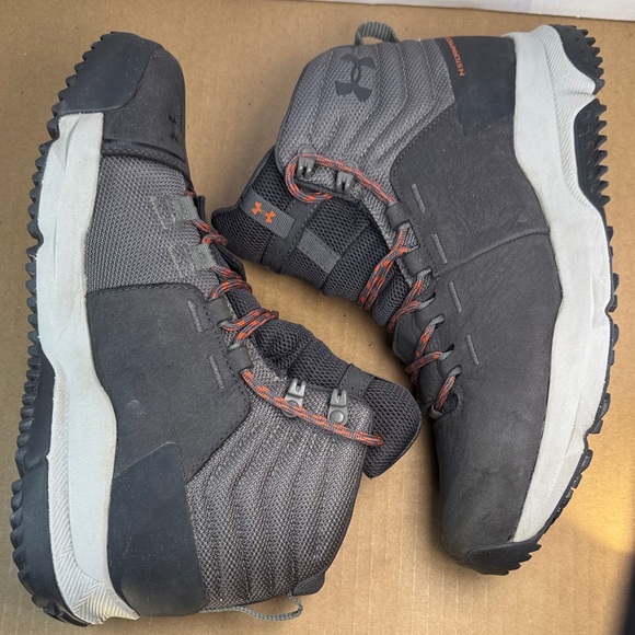 Under Armour Culver Mid Waterproof Mens Hiking Boots - Picture 10 of 13